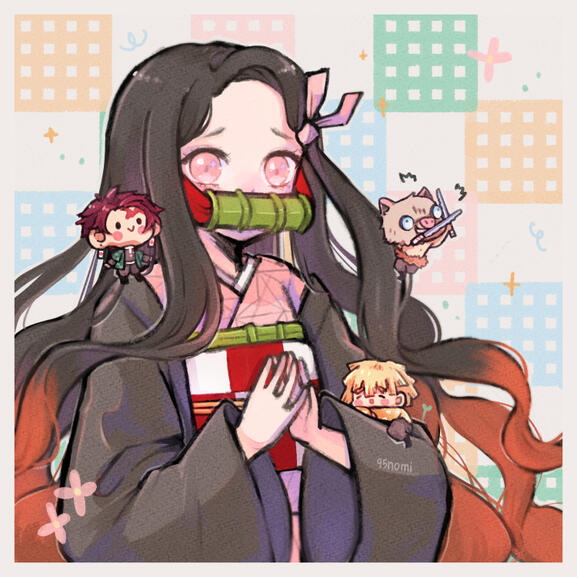 Example 3 - Nezuko and co